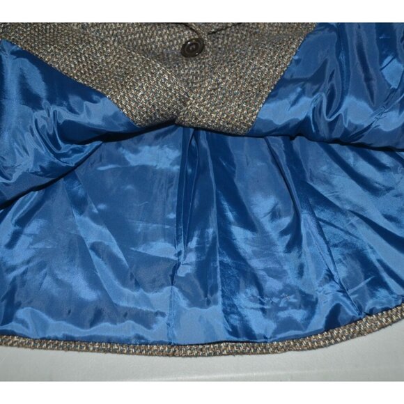 Lane Bryant Double Button Green Tweed Blazer 3/4 Sleeve Womens 18 18W Career - Picture 8 of 10